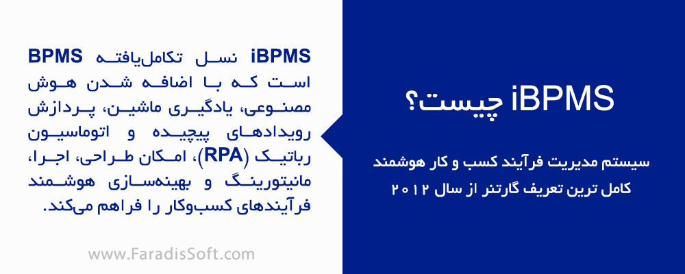 iBPMS چیست؟ Intelligent Business Process Management Software