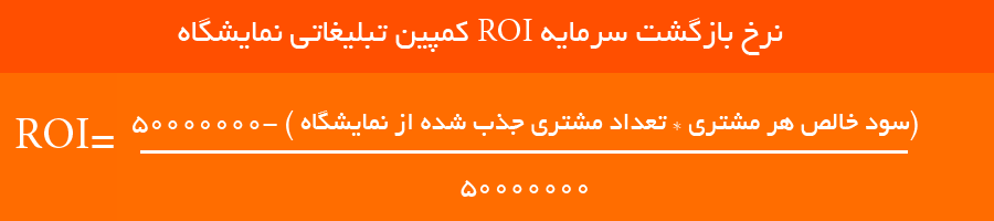 Return on Investment نرخ بازگشت سرمایه ROI